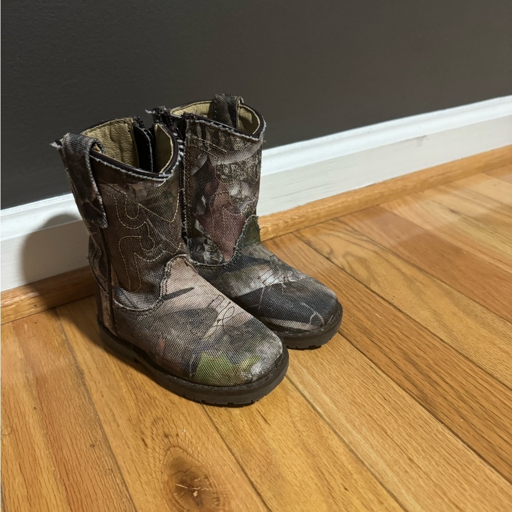 Camouflage Kids Boots
